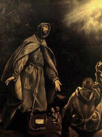 El Greco The Stigmatization of St Francis Sweden oil painting art